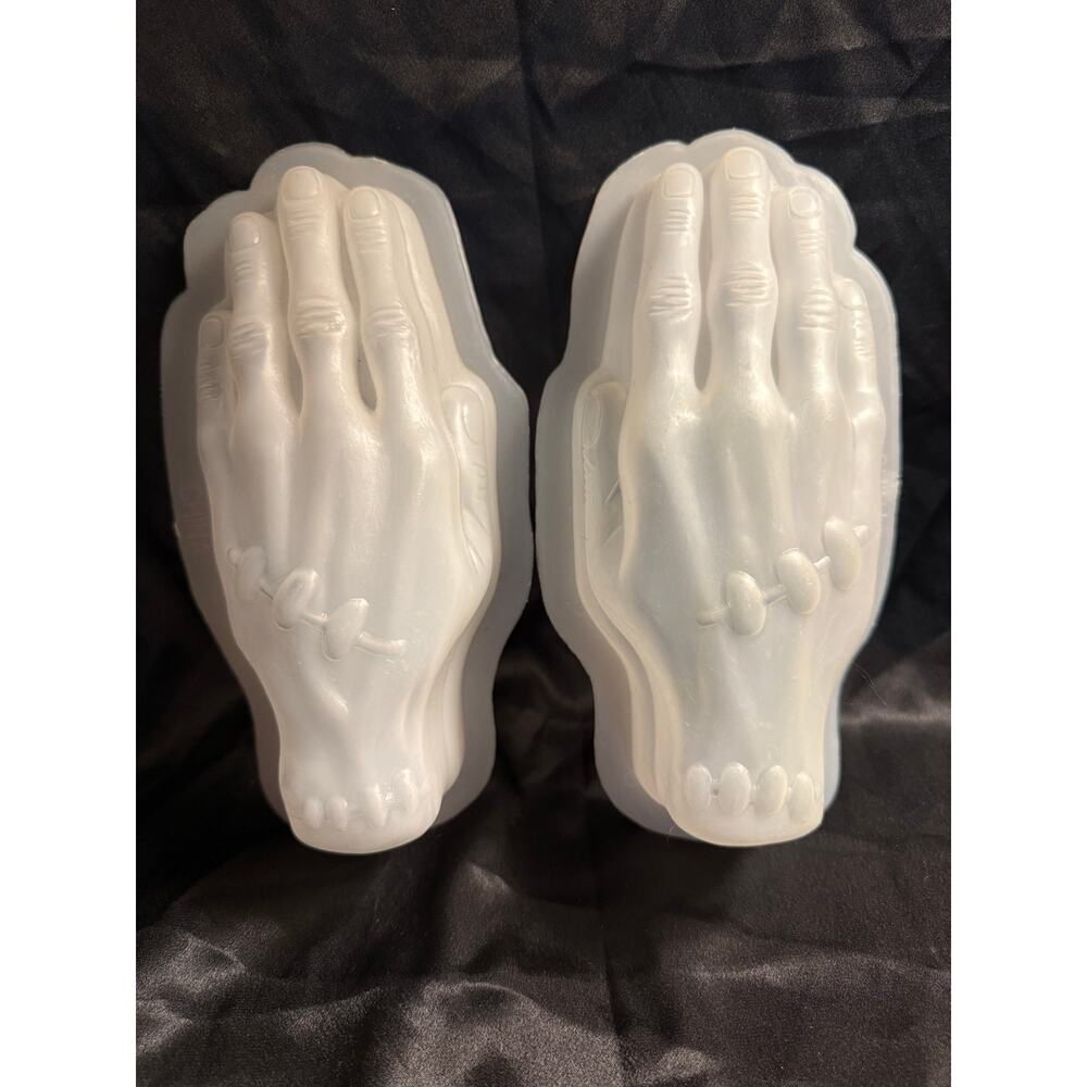 Vintage 90’s Frankenstein hand molds ice jello soap